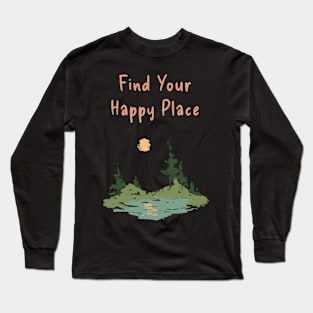 Happy place Long Sleeve T-Shirt